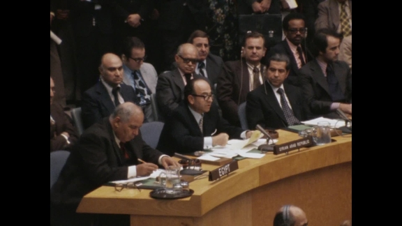 1744th, 1745th Meetings of Security Council: Middle East