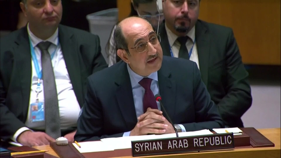 The Situation in the Middle East (Syria) - Security Council, 9383rd meeting