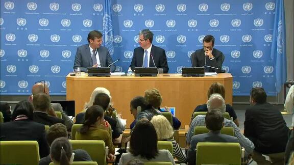 Press Conference by Security Council President on Work Programme for October