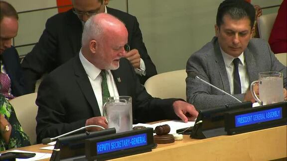 General Assembly Considers Implementation of SDGs