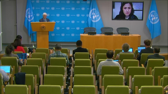 Alison Davidian, UN Women's Head of the Afghanistan Country Office - Press Briefing