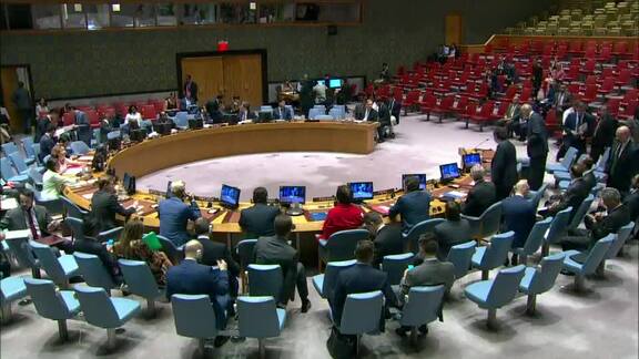 8345th Security Council Meeting: Situation in Middle East