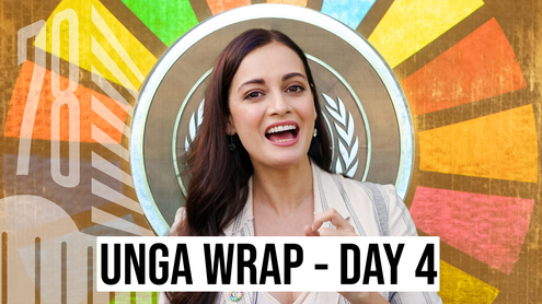 UNGA78 –At the United Nations: Justice in Sudan, Food and Art, Women Peace and Security, Health Coverage for all and Sustainable Fashion