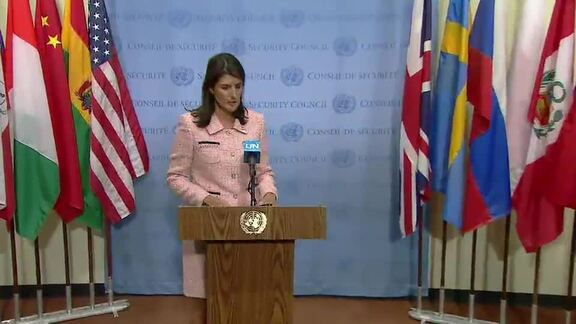 President of Security Council Briefs Press