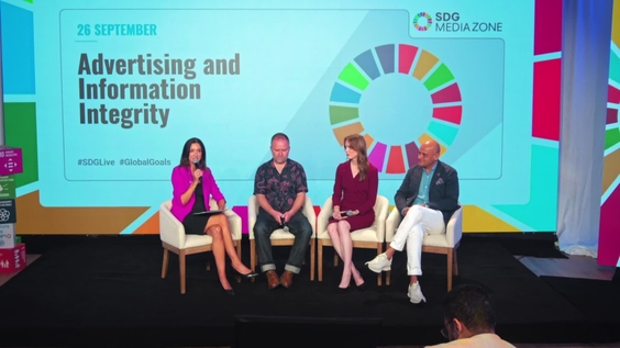 Advertising and Information Integrity - SDG Media Zone, 79th Session of the UN General Assembly