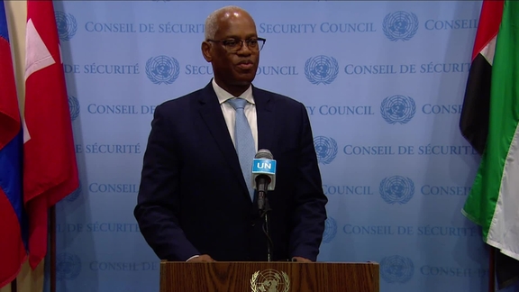 El-Ghassim Wane (MINUSMA) on Mali - Security Council Media Stakeout