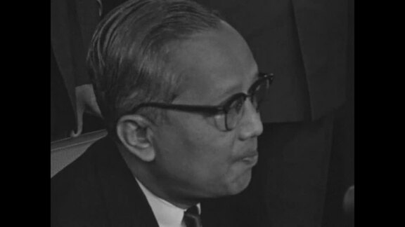 Secretary-General U Thant Visits India
