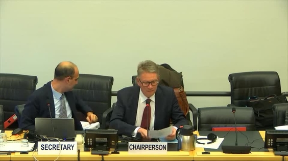 Consideration of Canada (Cont'd) - 1698th Meeting 65th Session of Committee Against Torture