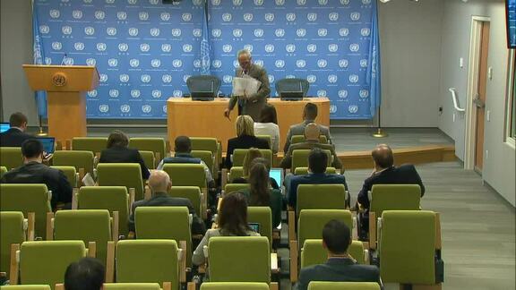 Briefing by Spokesperson for Secretary-General