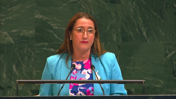 United Nations High-Level International Conference on "The Peaceful Settlement of the Question of Palestine and the Implementation of the Two-State Solution" - 2nd plenary session (General debate, continued)