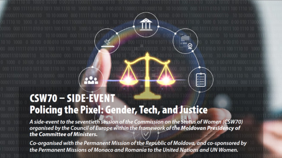 Policing the Pixel: Gender, Tech, and Justice (CSW70 Side Event)