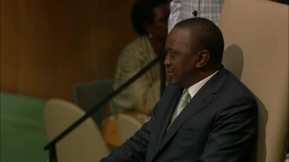 President of Kenya Addresses General Assembly