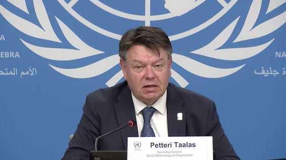 WMO - Press Conference: State of Global Water Resources