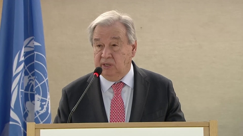 António Guterres (UN Secretary-General), High-Level Segment - 1st Meeting, 58th Regular Session Human Rights Council