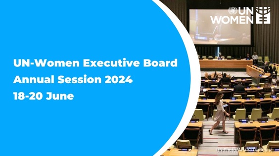5th meeting, UN Women Executive Board, Annual Session 2024 (18-20 June)