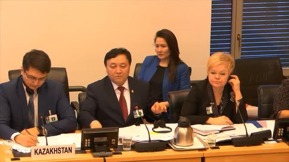 Consideration of Kazakhstan - 74th Meeting 65th Session Committee on Economic, Social and Cultural Rights