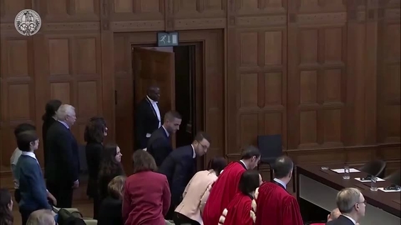 The International Court of Justice (ICJ) holds hearings in the case concerning Immunities and Criminal Proceedings (Equatorial Guinea v. France) - second round of oral argument of France 