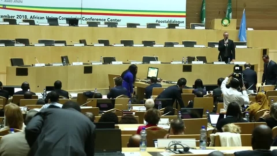 Closing Ceremony: Ministerial Strategy Conference, UPU Second Extraordinary Congress (3-7 September 2018, Addis Ababa)