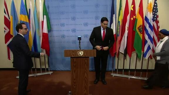 Permanent Representative of Israel Briefs Press  