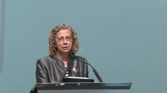 Inger Andersen (UNEP) at the opening of the INC-4 on plastic pollution (Ottawa, Canada)