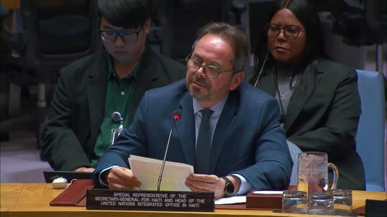 Carlos Ruiz Massieu (BINUH) on the question concerning Haiti - Security Council, 10093rd meeting