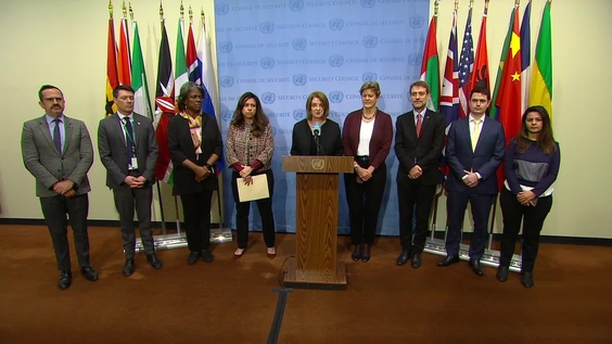 Joint Security Council Media Stakeout on Afghanistan - Security Council Media Stakeout