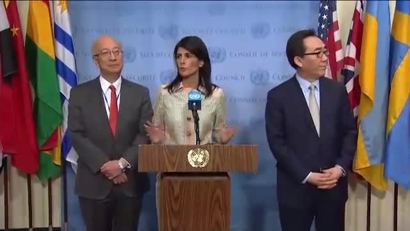 Representatives of US, Japan and Republic of Korea Brief Press on DPRK Missile Launches