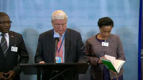 High Level Officials Speak to Press on Central African Republic