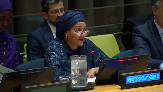 Amina J. Mohammed (Deputy Secretary-General) at the Sixth Committee, 17th meeting - General Assembly, 79th session