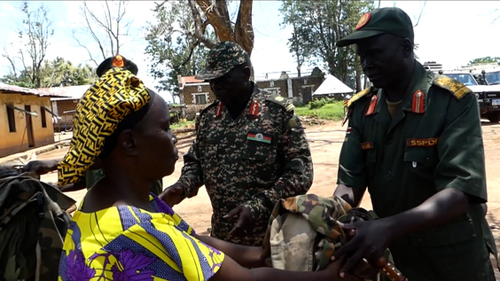 South Sudanese child soldiers released back to their communities