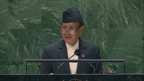 Nepal - Minister for Foreign Affairs Addresses General Debate, 76th Session