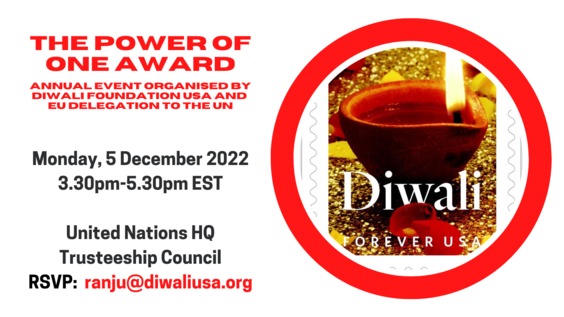 Diwali Stamp - The "Power of One" Award