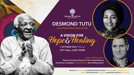 12th Desmond Tutu International Peace Lecture