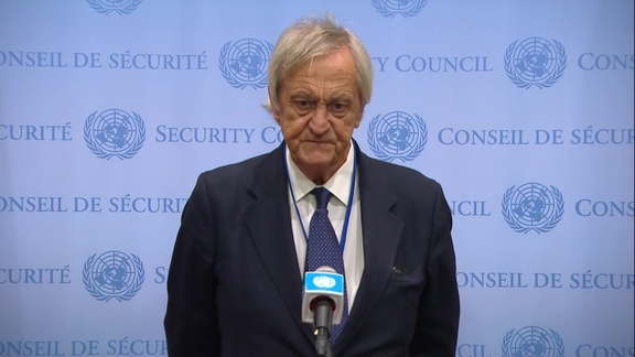 Nicholas Haysom (UNMISS) on Sudan and South Sudan- Security Council Media Stakeout