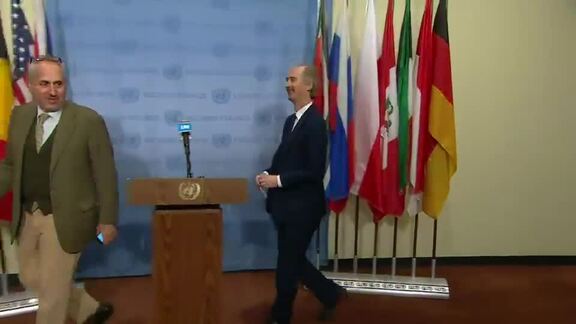 Special Adviser for Syria Briefs Press
