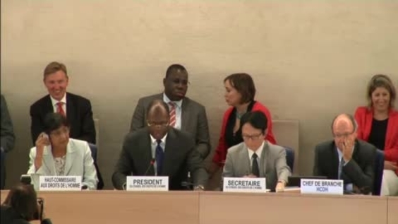 Closing Ceremony - 26th Regular Session Human Rights Council