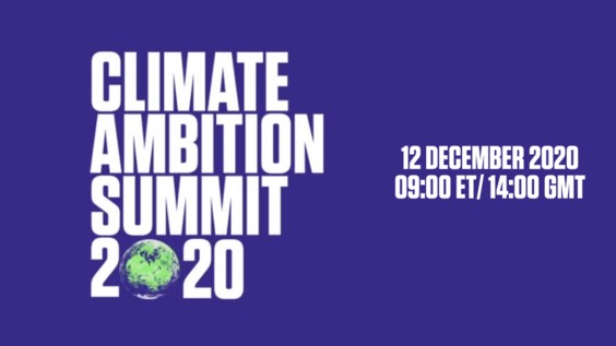 Climate Ambition Summit 2020