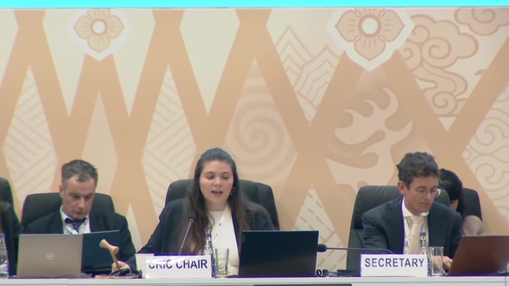 (3rd Meeting) Committee for the Review of the Implementation of the Convention - UNCCD COP17