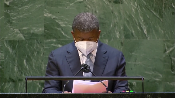 Angola - President Addresses General Debate, 76th Session