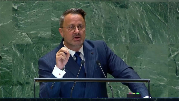 Luxembourg - Deputy Prime Minister Addresses General Debate, 79th Session