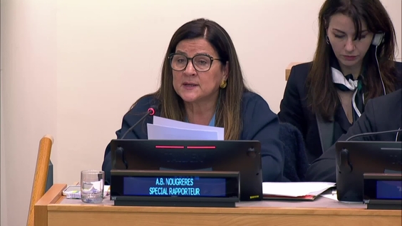 Third Committee, 21st plenary meeting - General Assembly, 78th session