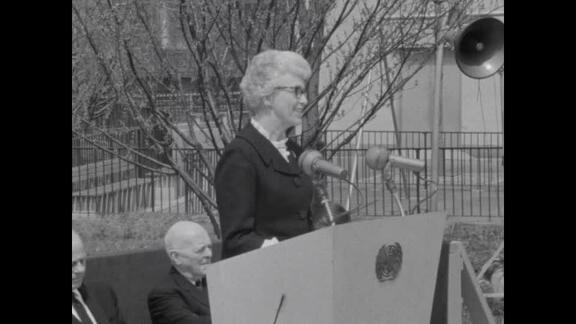 Dedication Ceremony - Monument in Memory of Eleanor Roosevelt