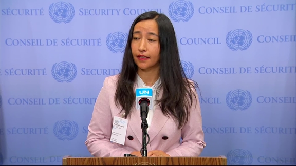 Azadah Raz Mohammad (Ham Diley Campaign) on Women, Peace and Security in Afghanistan - Security Council Media Stakeout