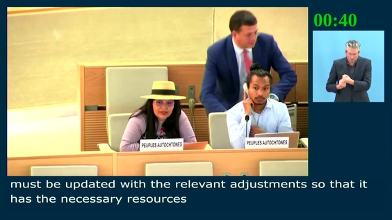 4th Meeting, Second Intersessional Meeting on the Participation of Indigenous Peoples - Human Rights Council