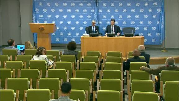 Press Conference on UNESCO Annual Education Report 