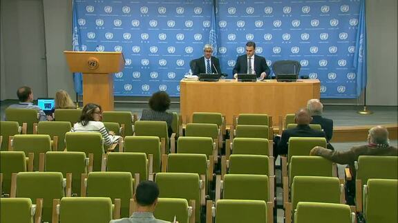 Press Conference on UNESCO Annual Education Report         