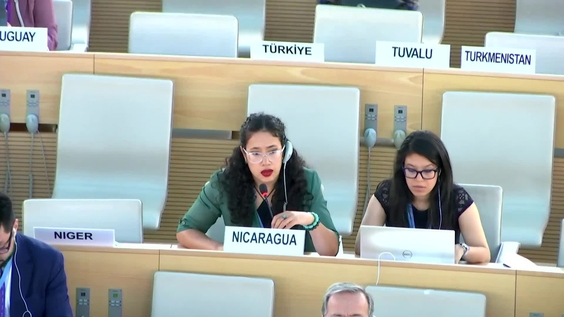 ID: High Commissioner report on Nicaragua - 3rd Meeting, 54th Regular Session of Human Rights Council