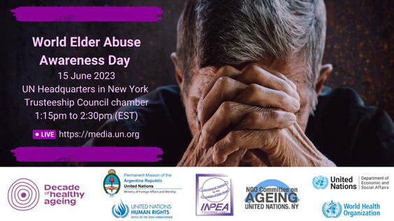 World Elder Abuse Awareness Day - Closing the Circle: Addressing Gender-Based Violence (GBV) in Older Age Policy, Law and Evidence-based Responses