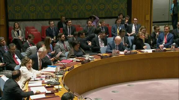 8190th Security Council Meeting: Situation in Middle East