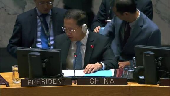 8406th Security Council Meeting: Situation in Middle East
